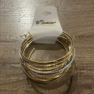 Gold and Silver Bracelet Set
